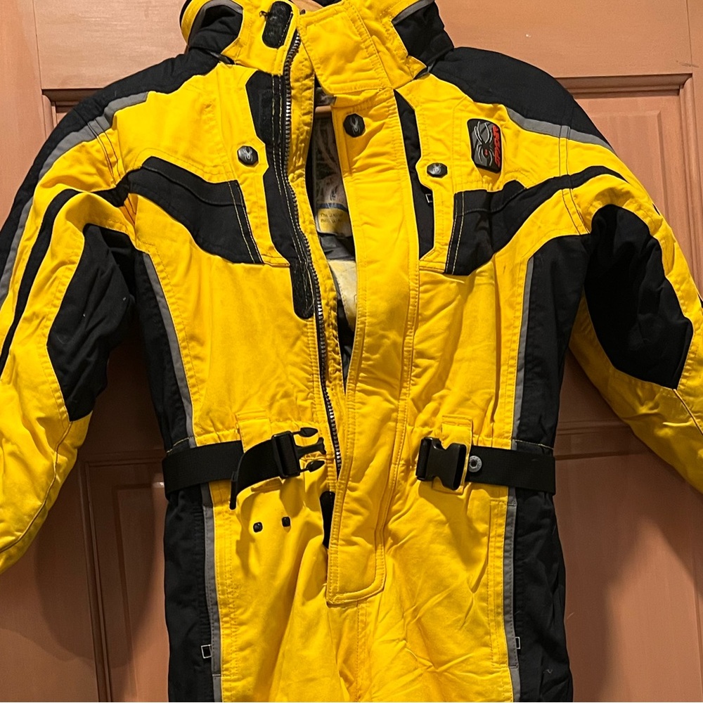 Spider kids ski onesie